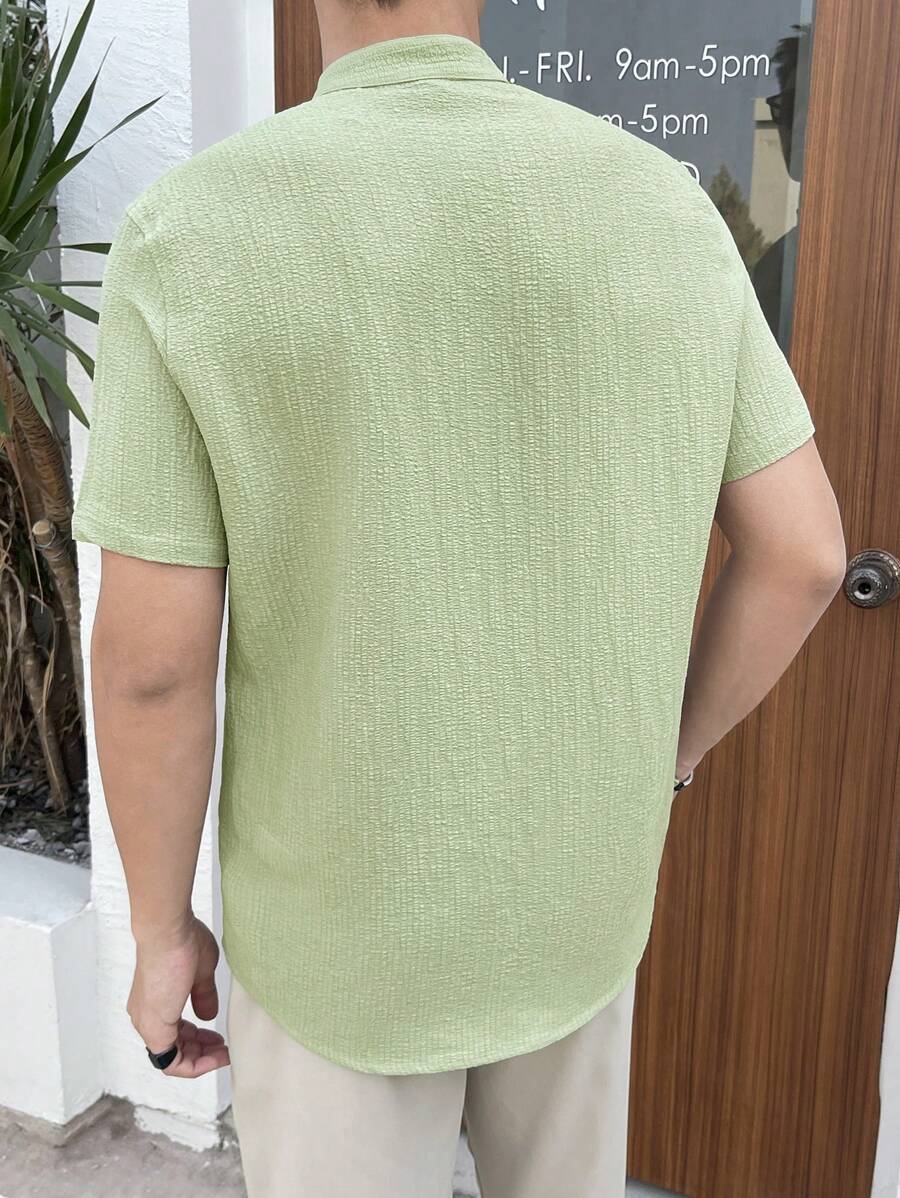 Camisa Masculina Manga Curta Guara