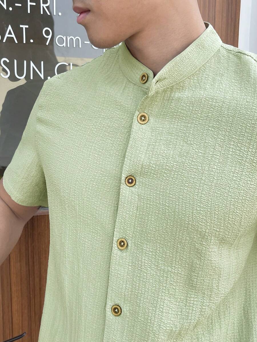 Camisa Masculina Manga Curta Guara