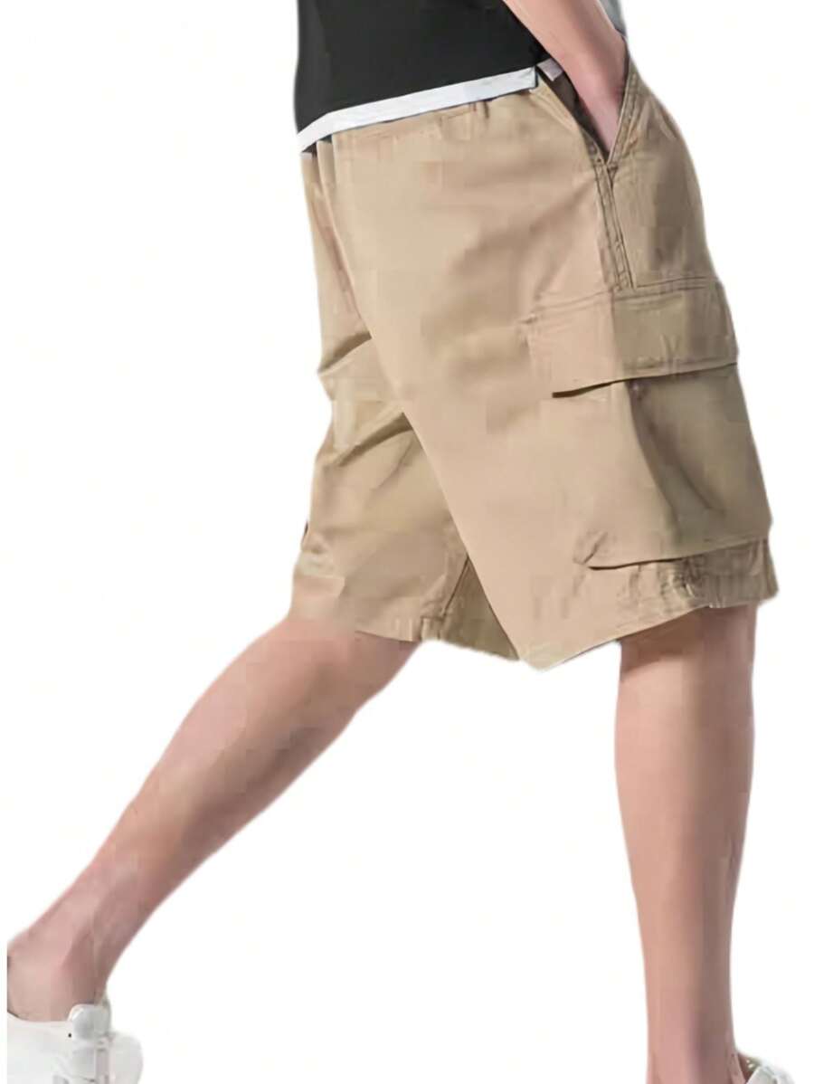 Bermuda Masculina Cargo Com Bolso Streetwear