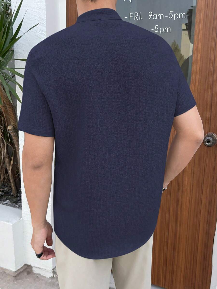 Camisa Masculina Manga Curta Guara