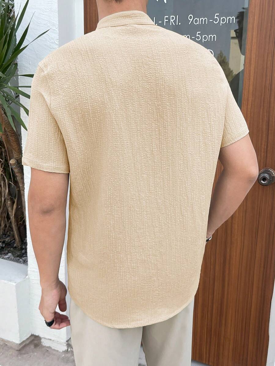 Camisa Masculina Manga Curta Guara