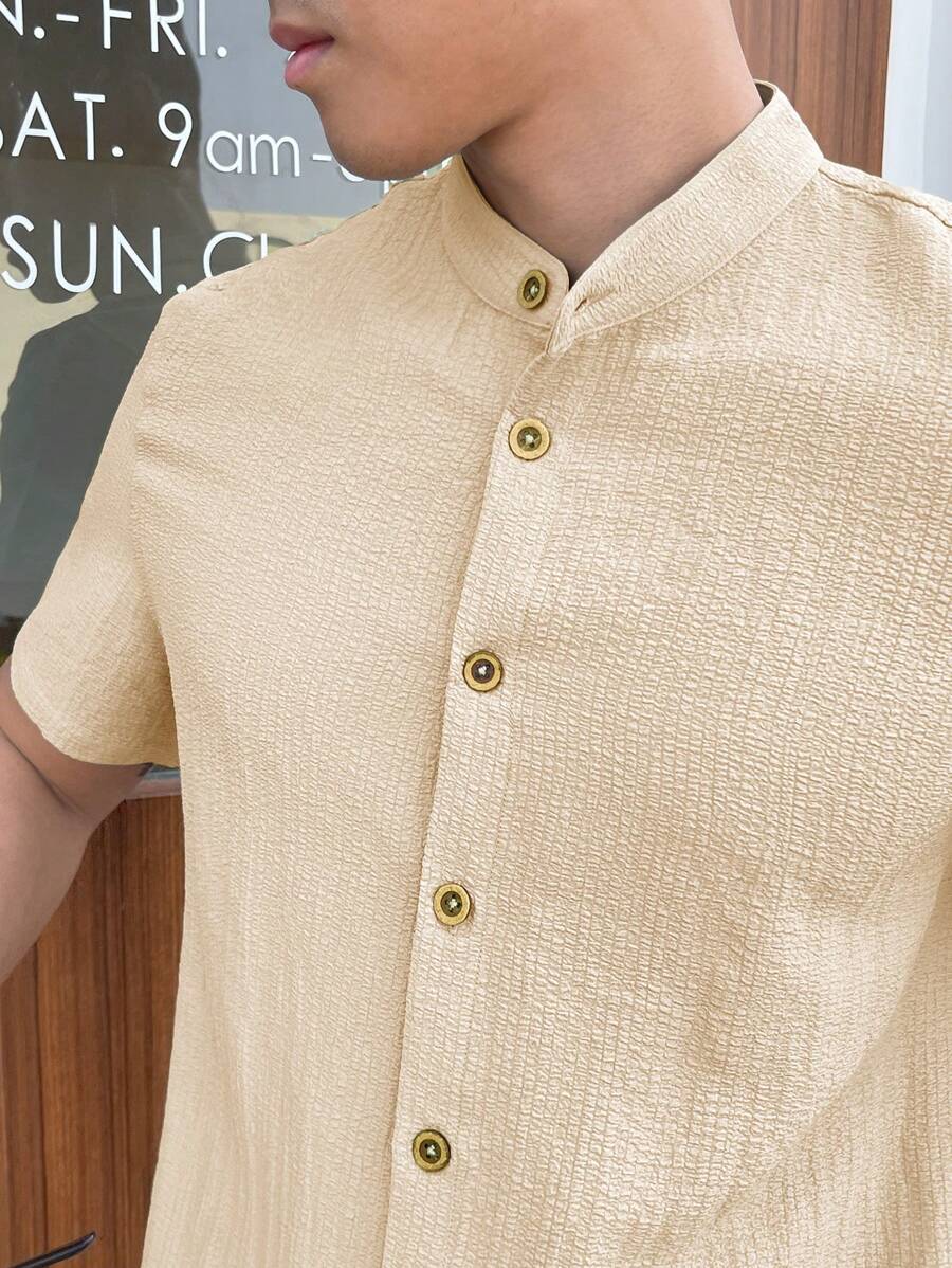 Camisa Masculina Manga Curta Guara