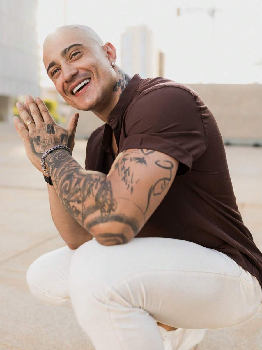 Camisa Masculina Manga Curta Gola Padre Confortável Tendencia Verão