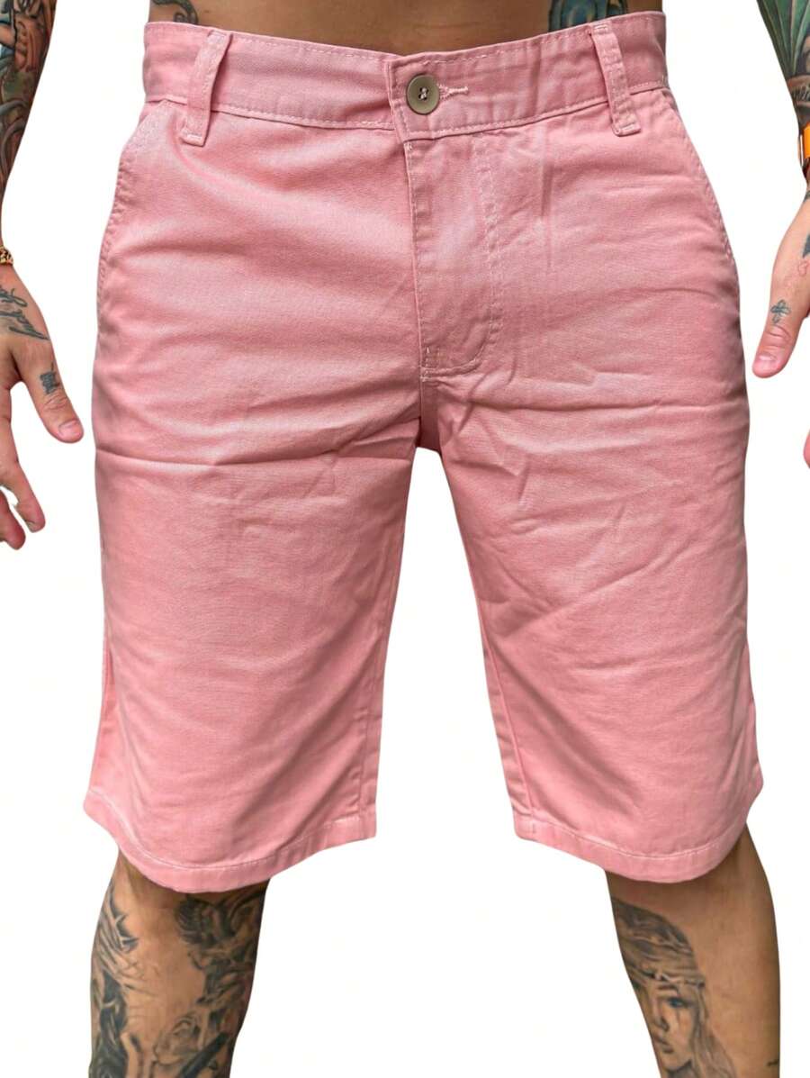 Bermuda Masculina de Sarja Elegance