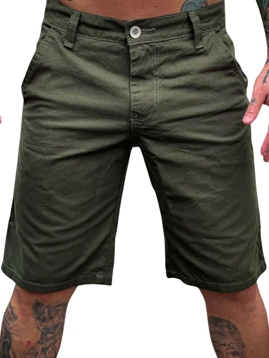 Bermuda Masculina de Sarja Elegance