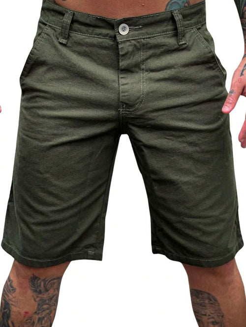 Bermuda Masculina de Sarja Elegance