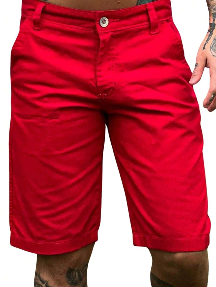 Bermuda Masculina de Sarja Elegance