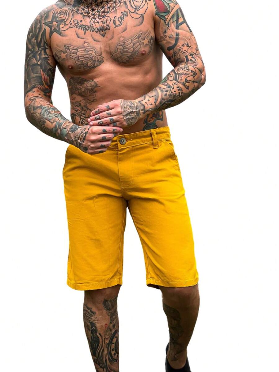 Bermuda Masculina de Sarja Elegance