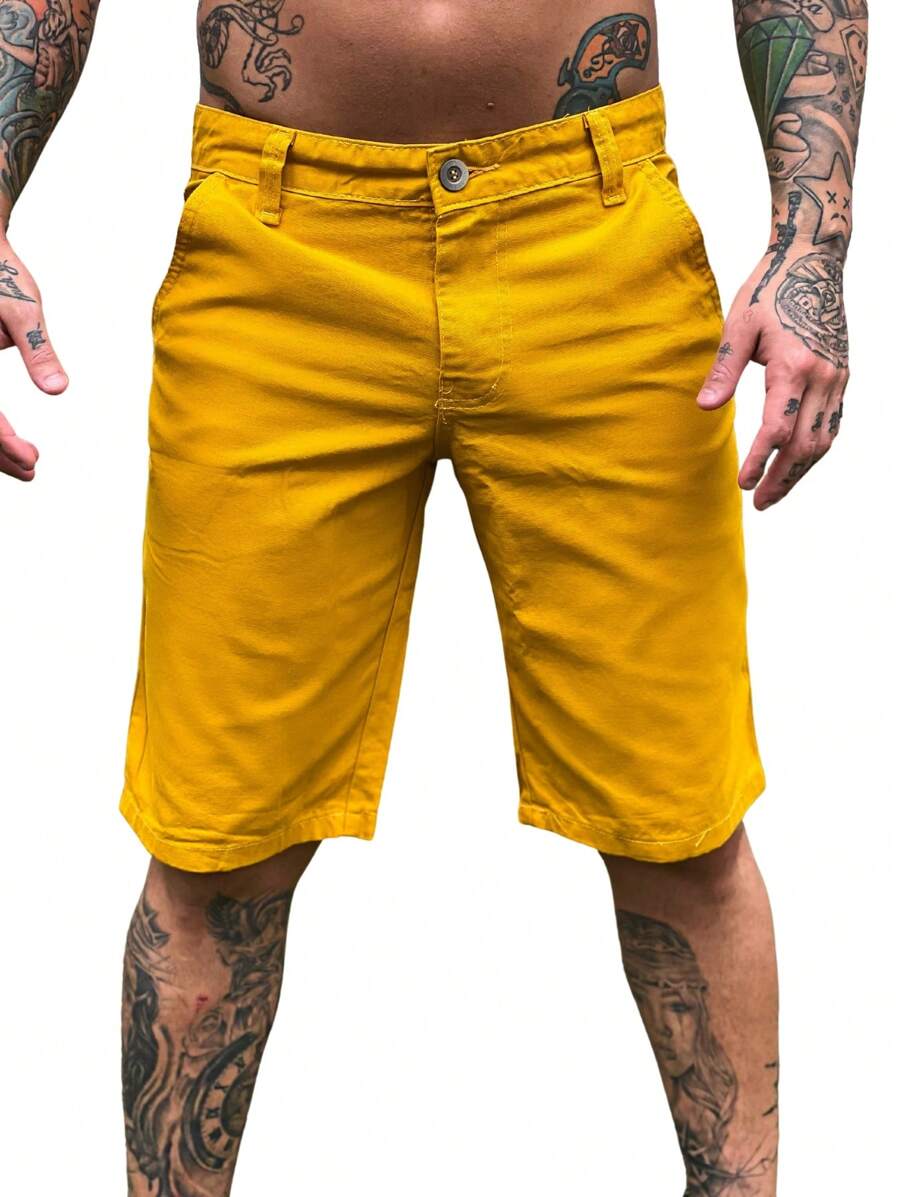 Bermuda Masculina de Sarja Elegance