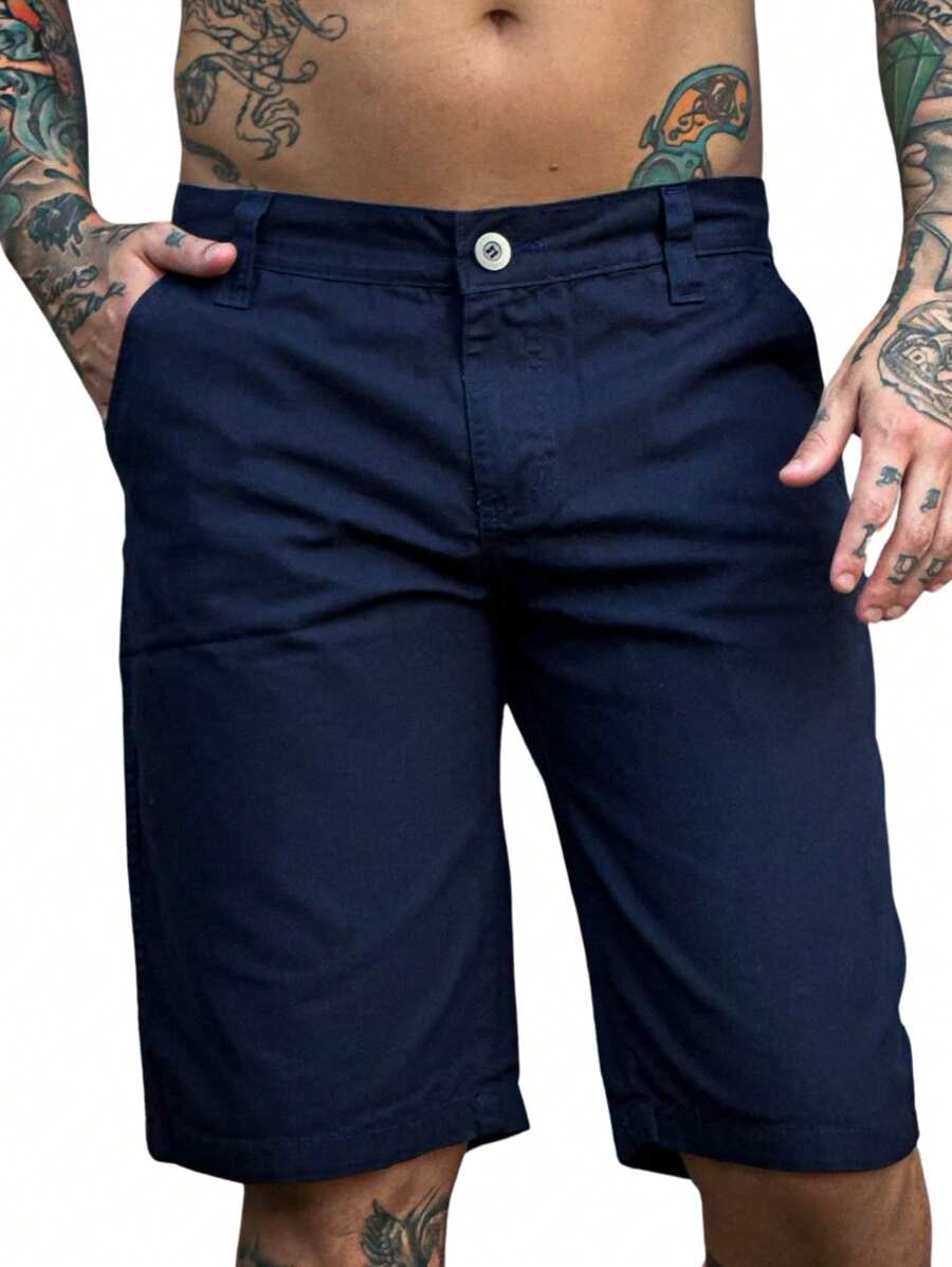 Bermuda Masculina de Sarja Elegance