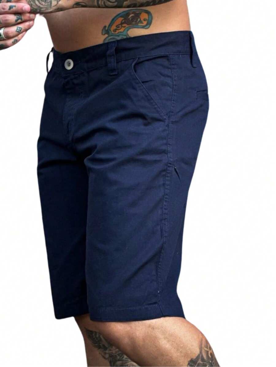 Bermuda Masculina de Sarja Elegance