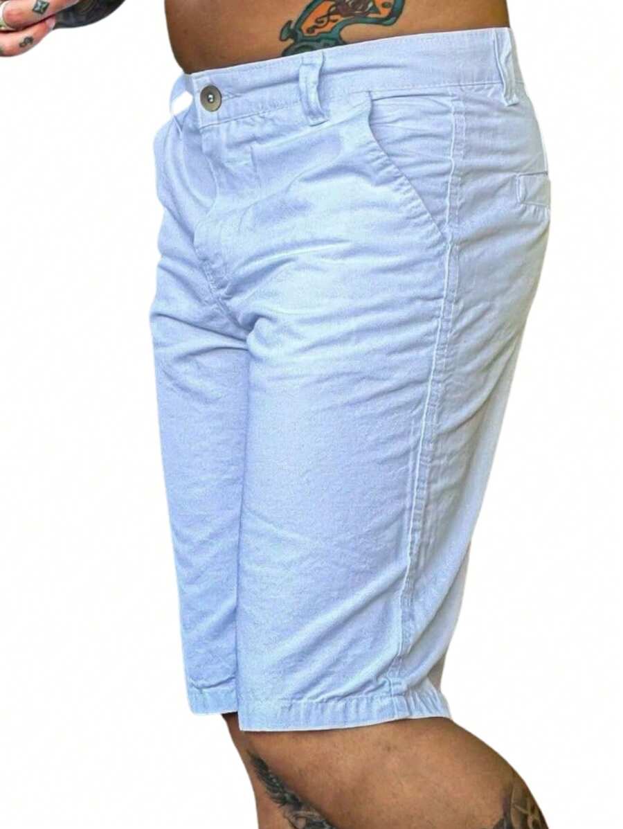 Bermuda Masculina de Sarja Elegance