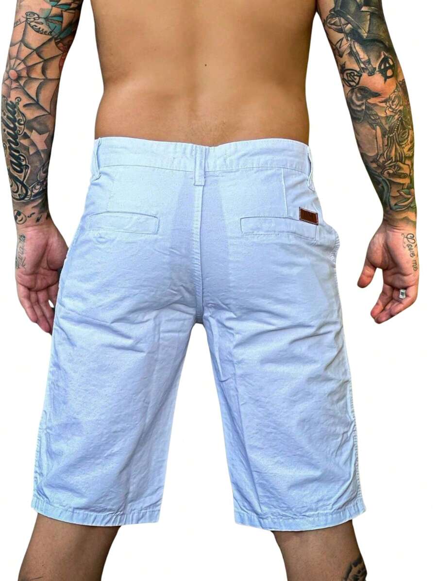 Bermuda Masculina de Sarja Elegance