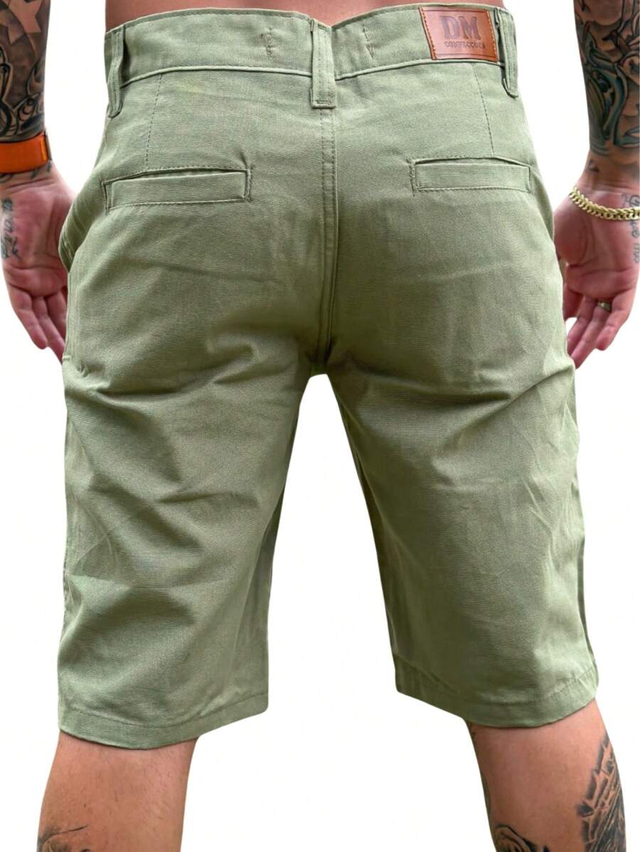 Bermuda Masculina de Sarja Elegance