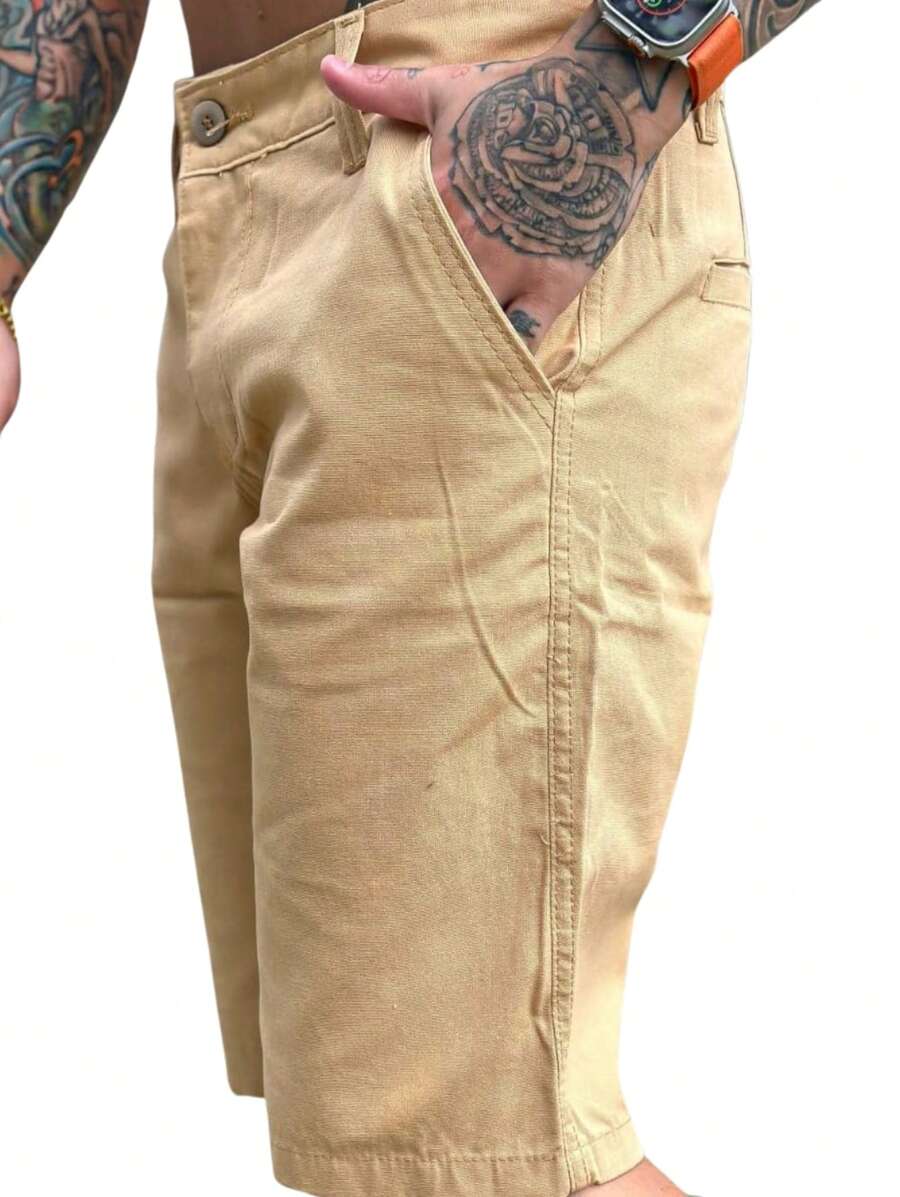 Bermuda Masculina de Sarja Elegance