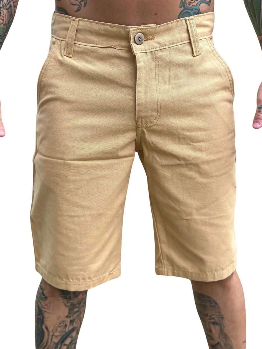 Bermuda Masculina de Sarja Elegance