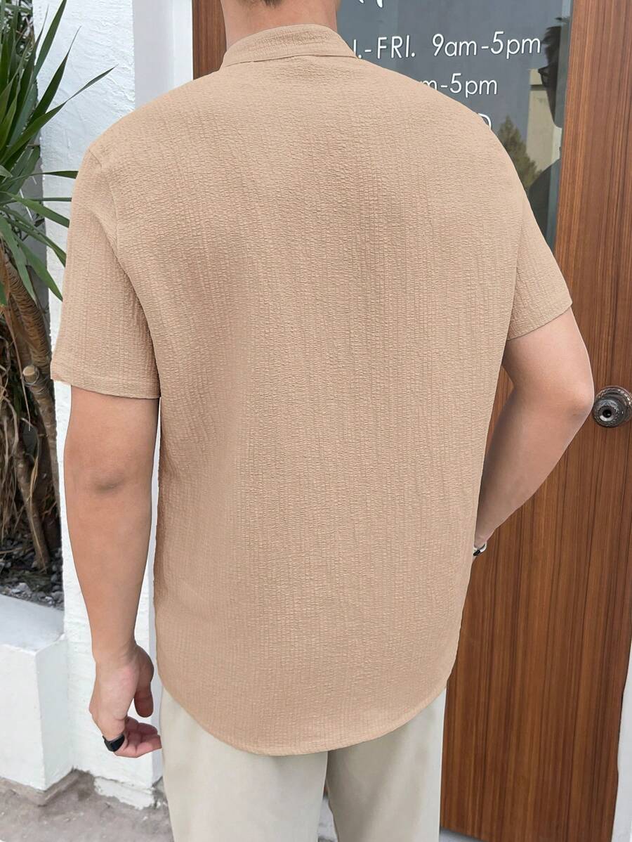 Camisa Masculina Manga Curta Guara