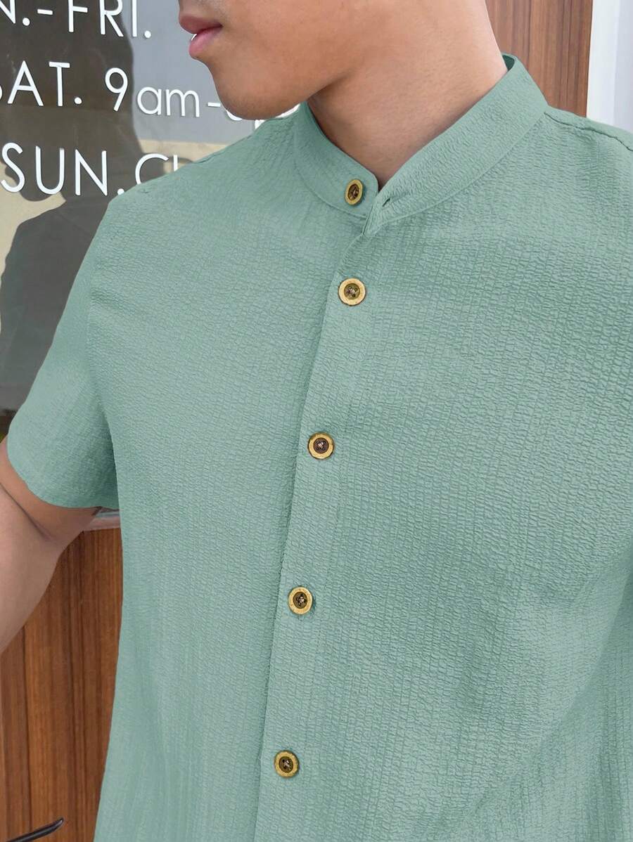 Camisa Masculina Manga Curta Guara