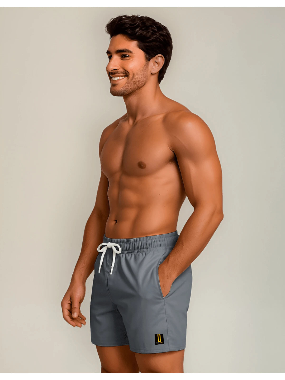 Shorts Masculino com Bolso Moda Praia Lunny