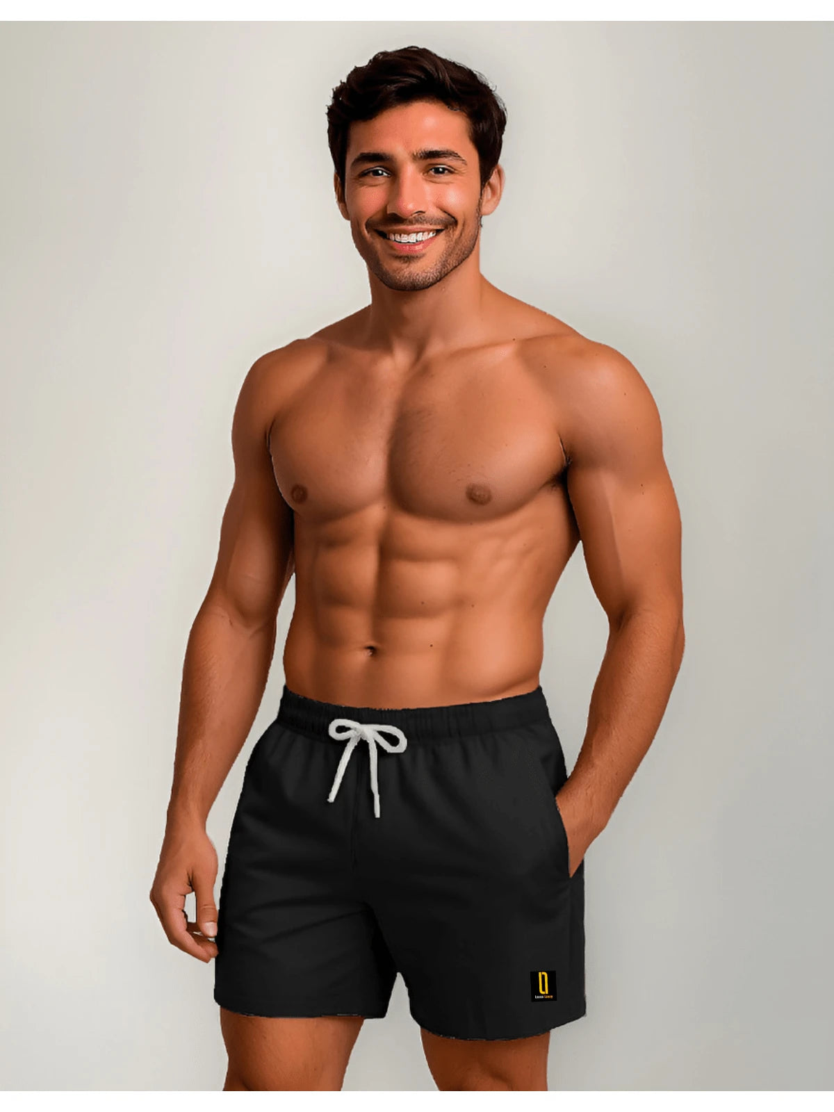 Shorts Masculino com Bolso Moda Praia Lunny