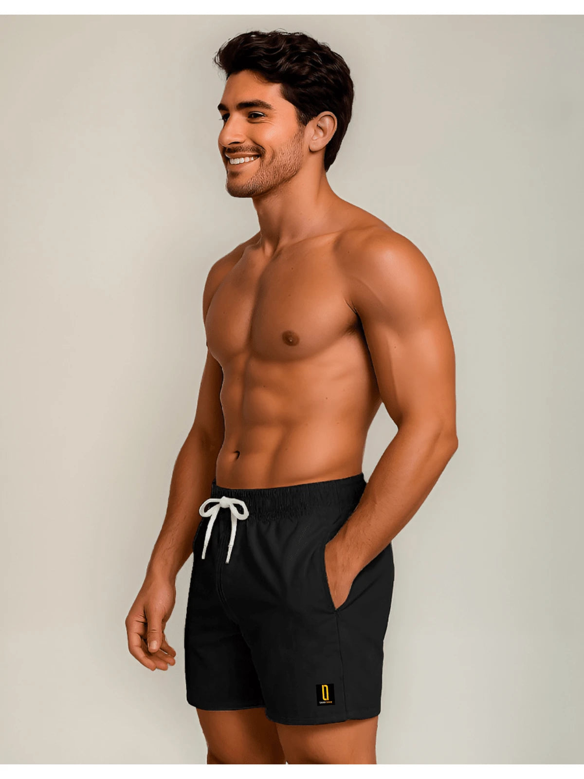 Shorts Masculino com Bolso Moda Praia Lunny