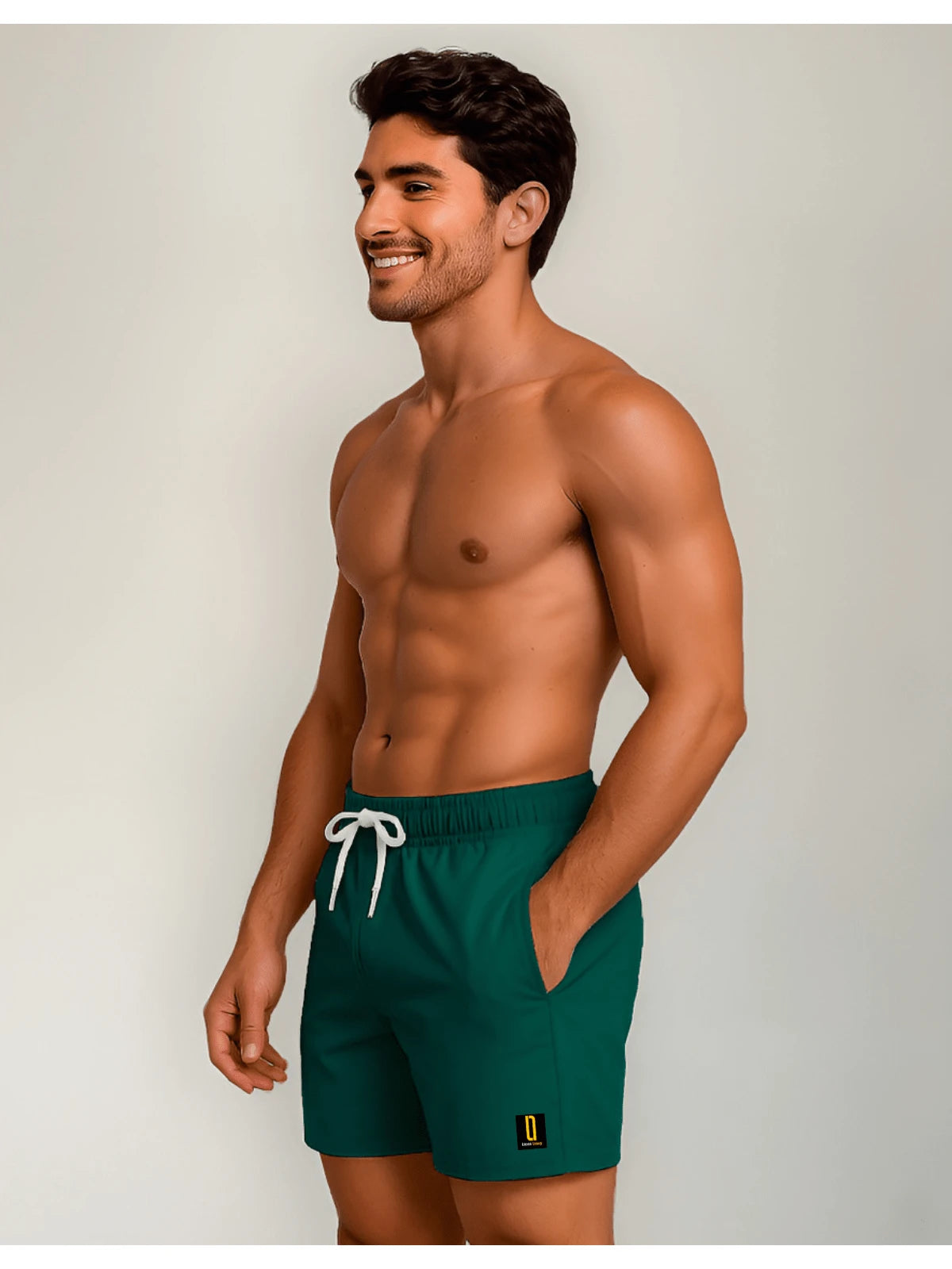 Shorts Masculino com Bolso Moda Praia Lunny