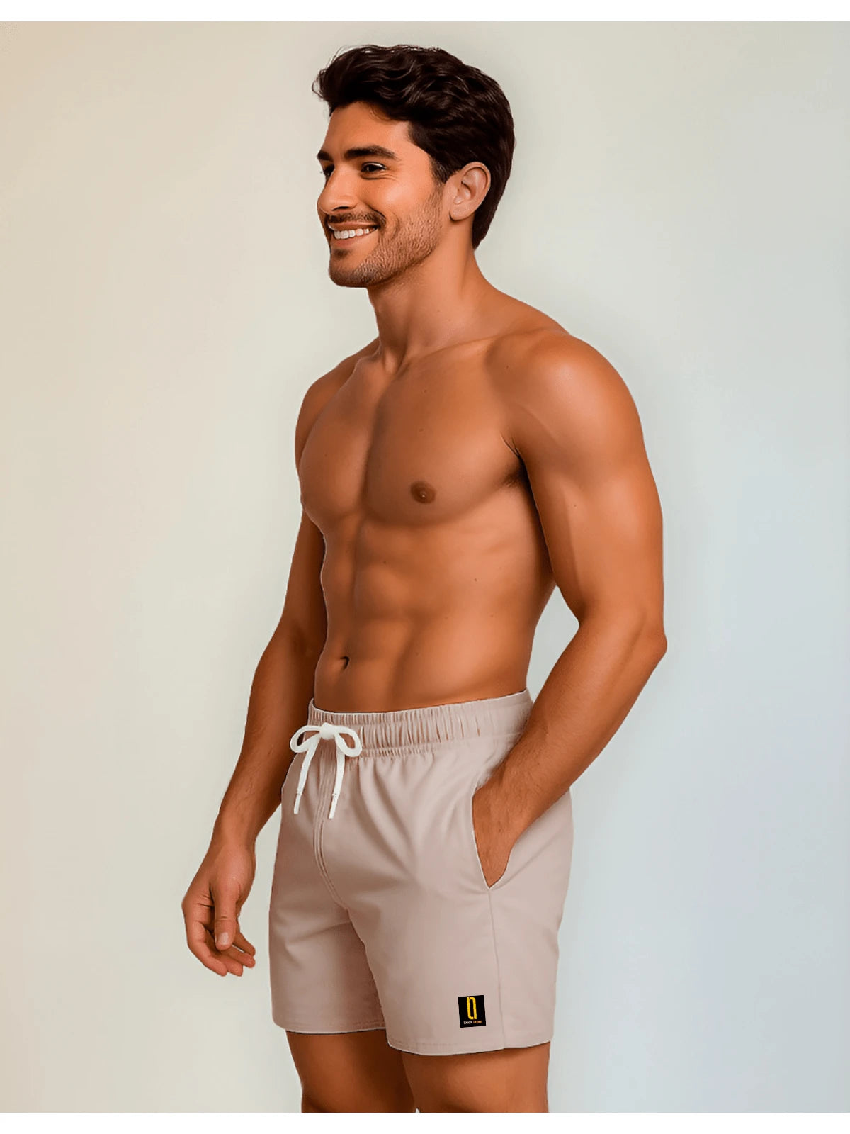 Shorts Masculino com Bolso Moda Praia Lunny