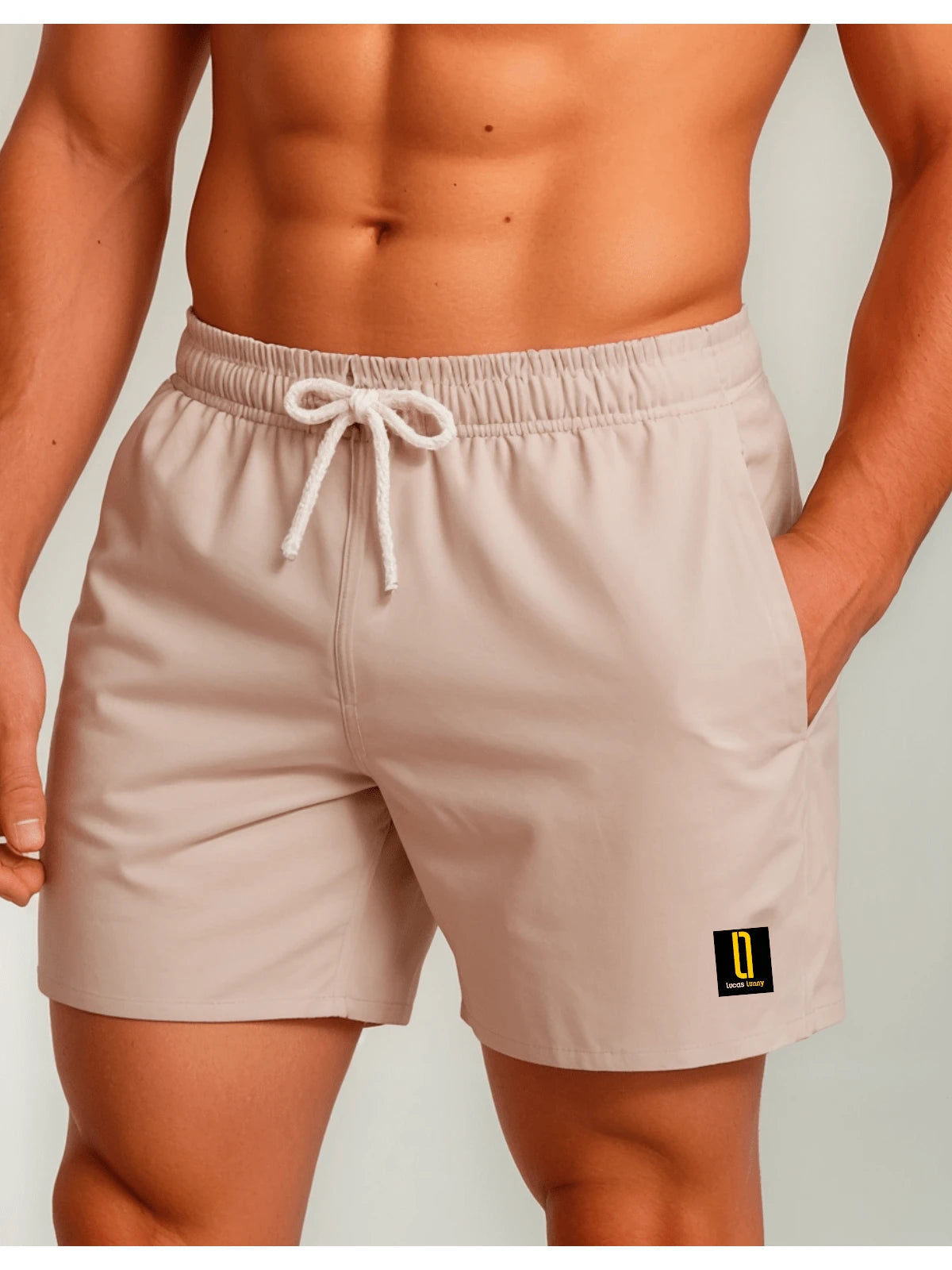 Shorts Masculino com Bolso Moda Praia Lunny