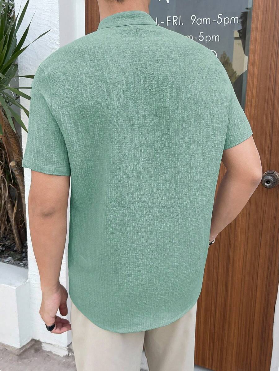 Camisa Masculina Manga Curta Guara