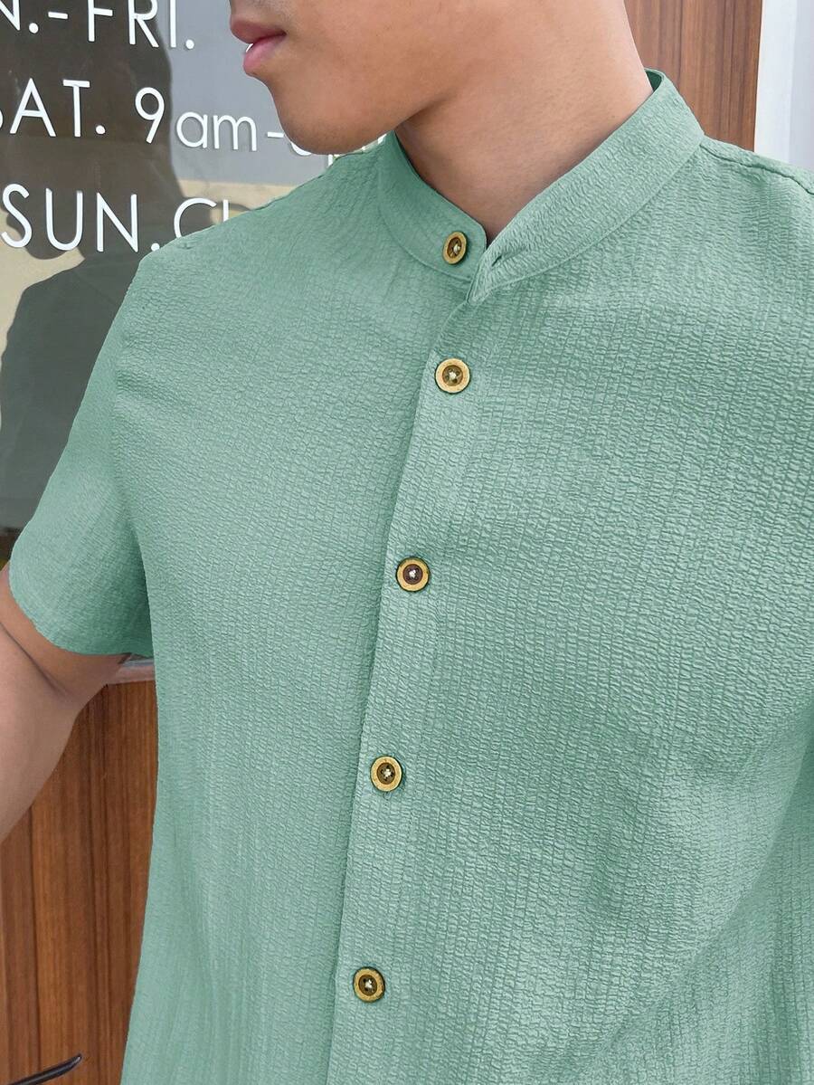 Camisa Masculina Manga Curta Guara