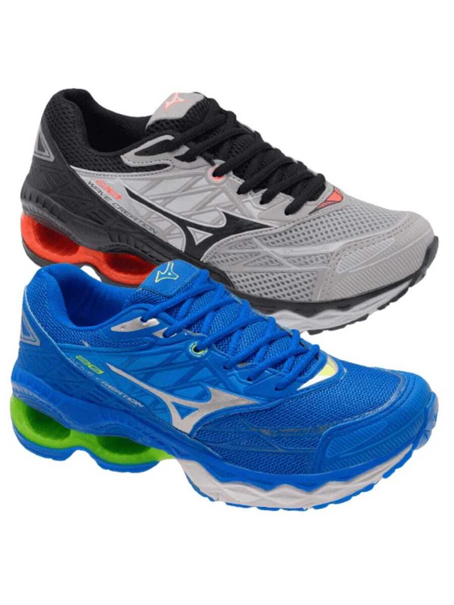 Kit 2 Pares Tênis Masculino Mizuno A380 Versão 4.8 2025