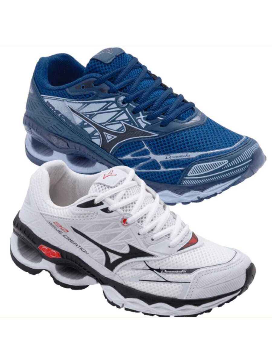 Kit 2 Pares Tênis Masculino Mizuno A380 Versão 4.8 2025