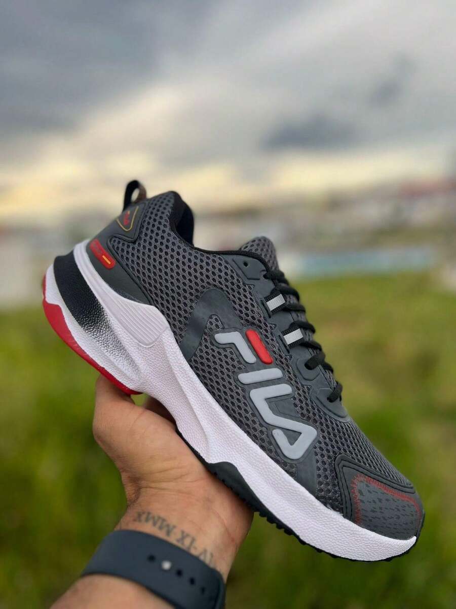 Tênis Masculino FL Confortável para Caminhada Academia e Uso Diário