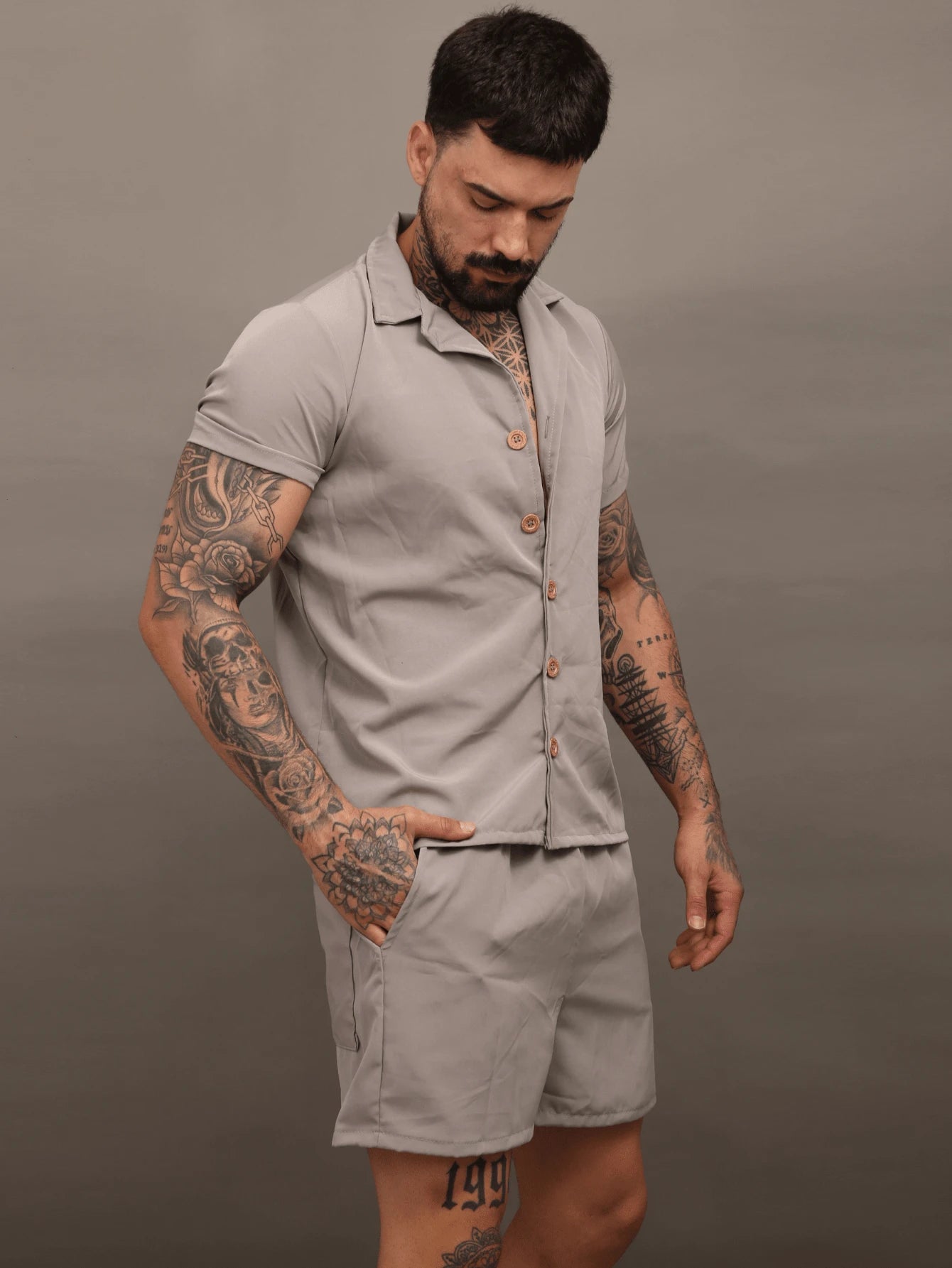 Conjunto Masculino Linho e Algodão Dreds