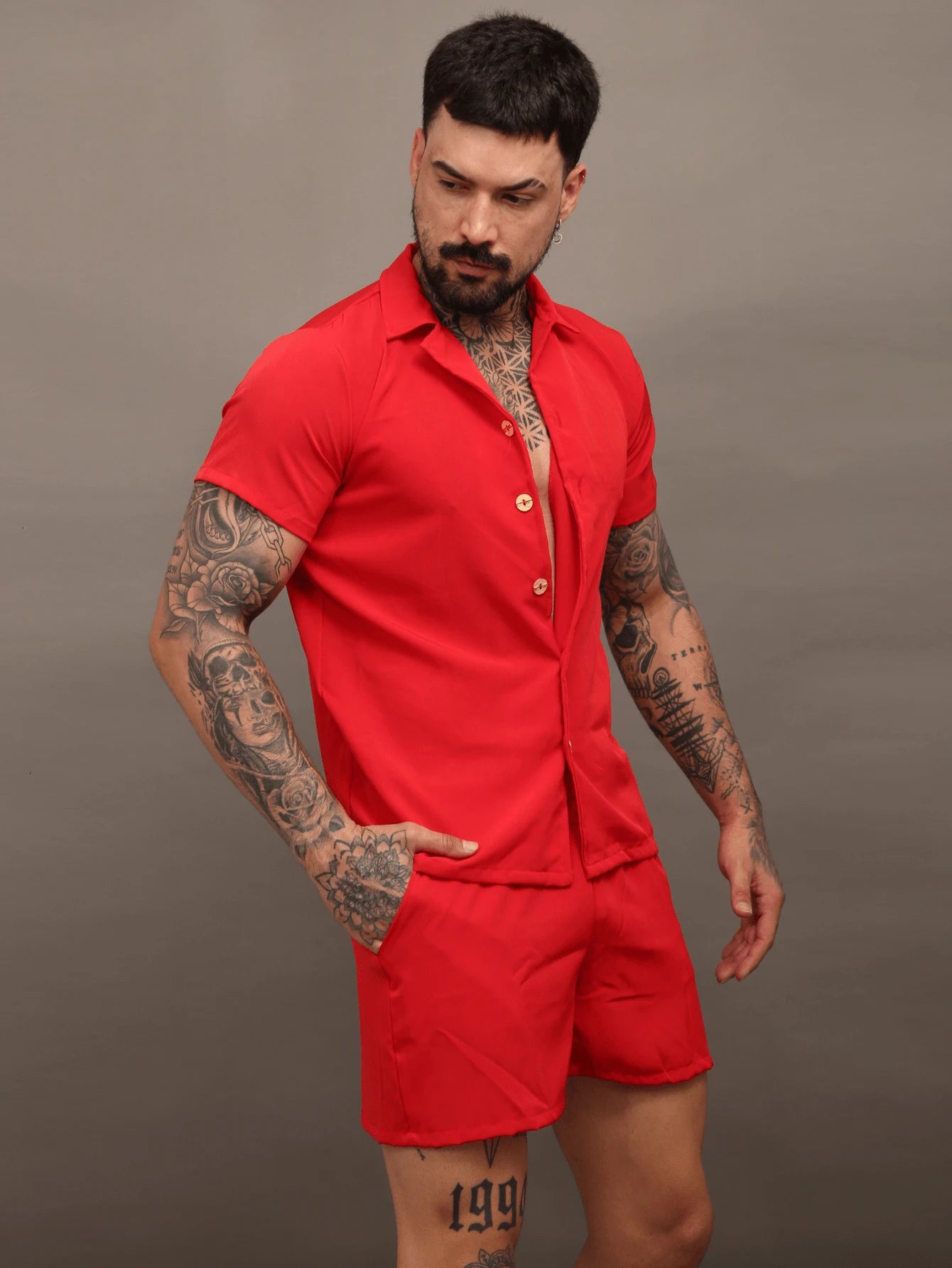 Conjunto Masculino Linho e Algodão Dreds