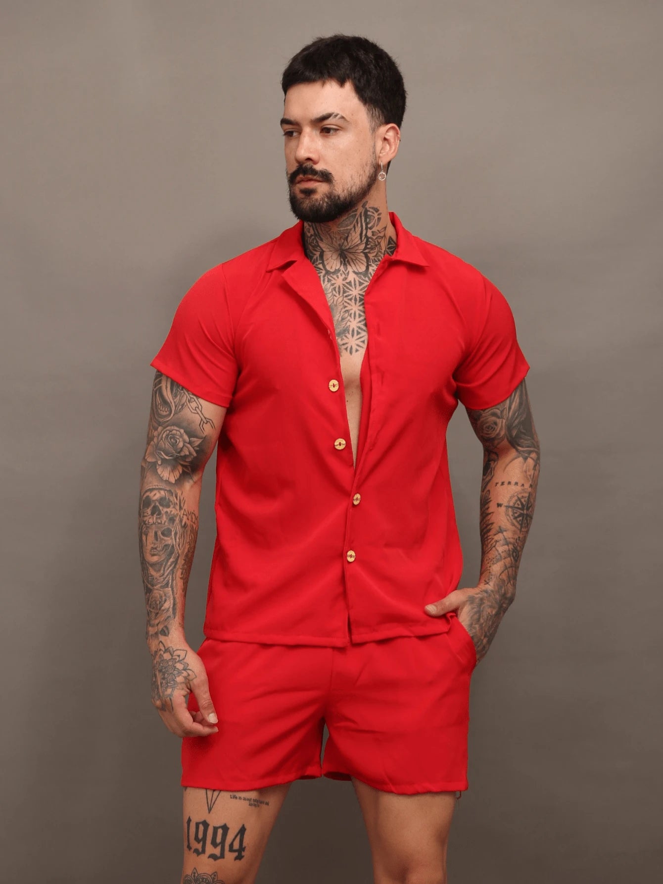 Conjunto Masculino Linho e Algodão Dreds