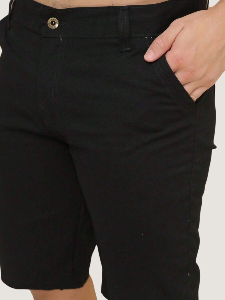 Bermudas Masculino Jeans Sarja Leve