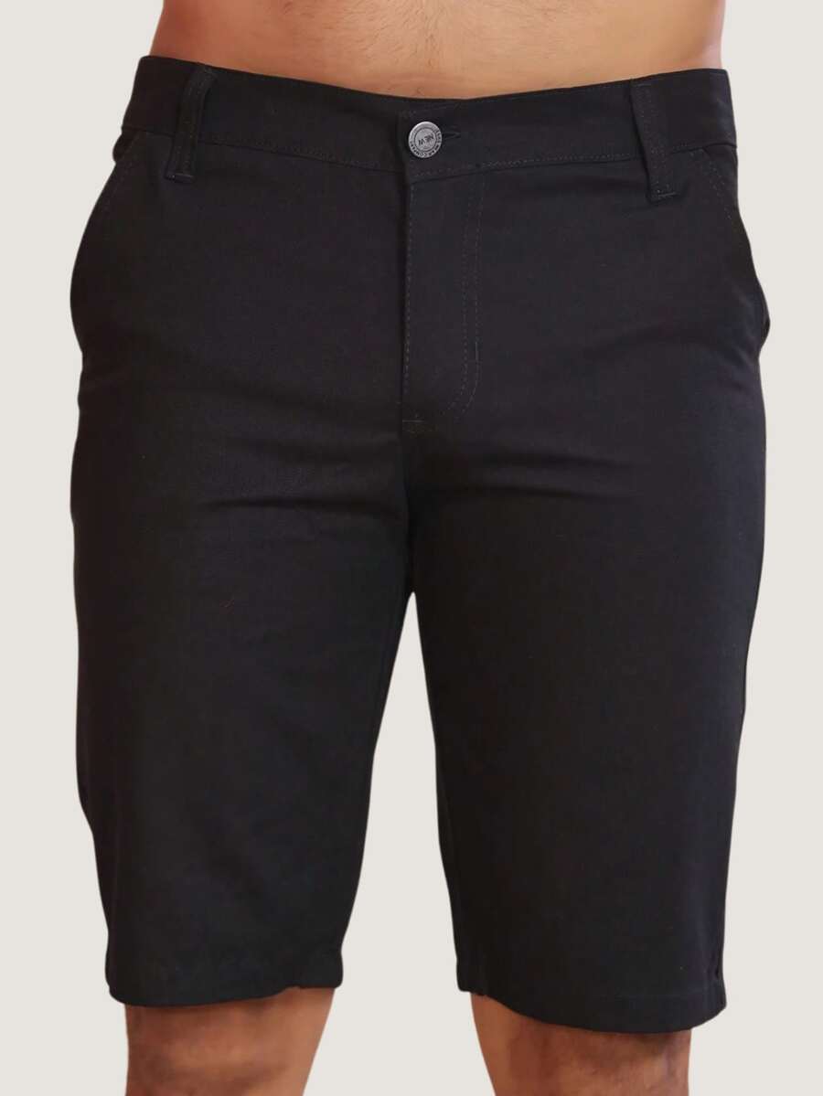 Bermudas Masculino Jeans Sarja Leve