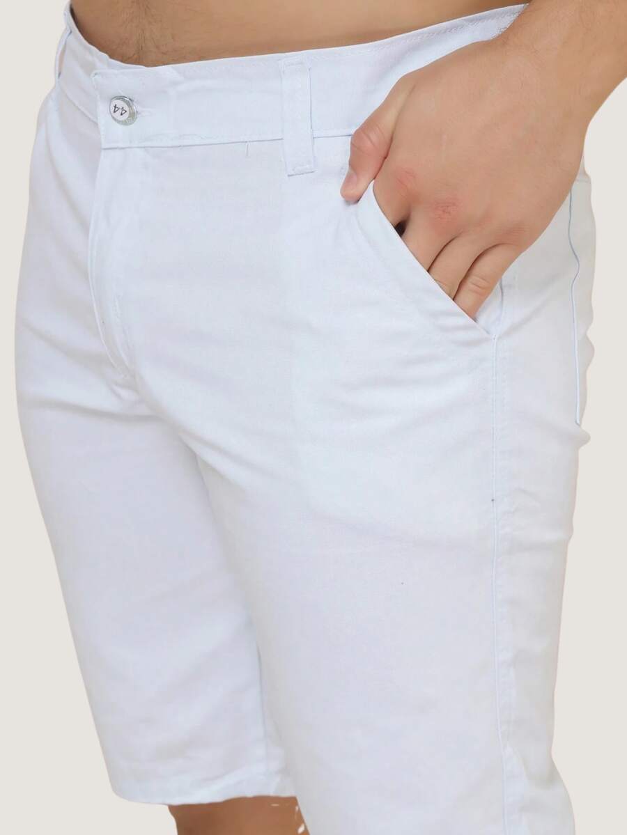 Bermudas Masculino Jeans Sarja Leve