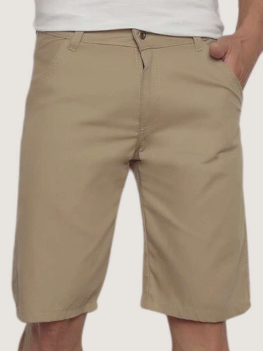 Bermudas Masculino Jeans Sarja Leve