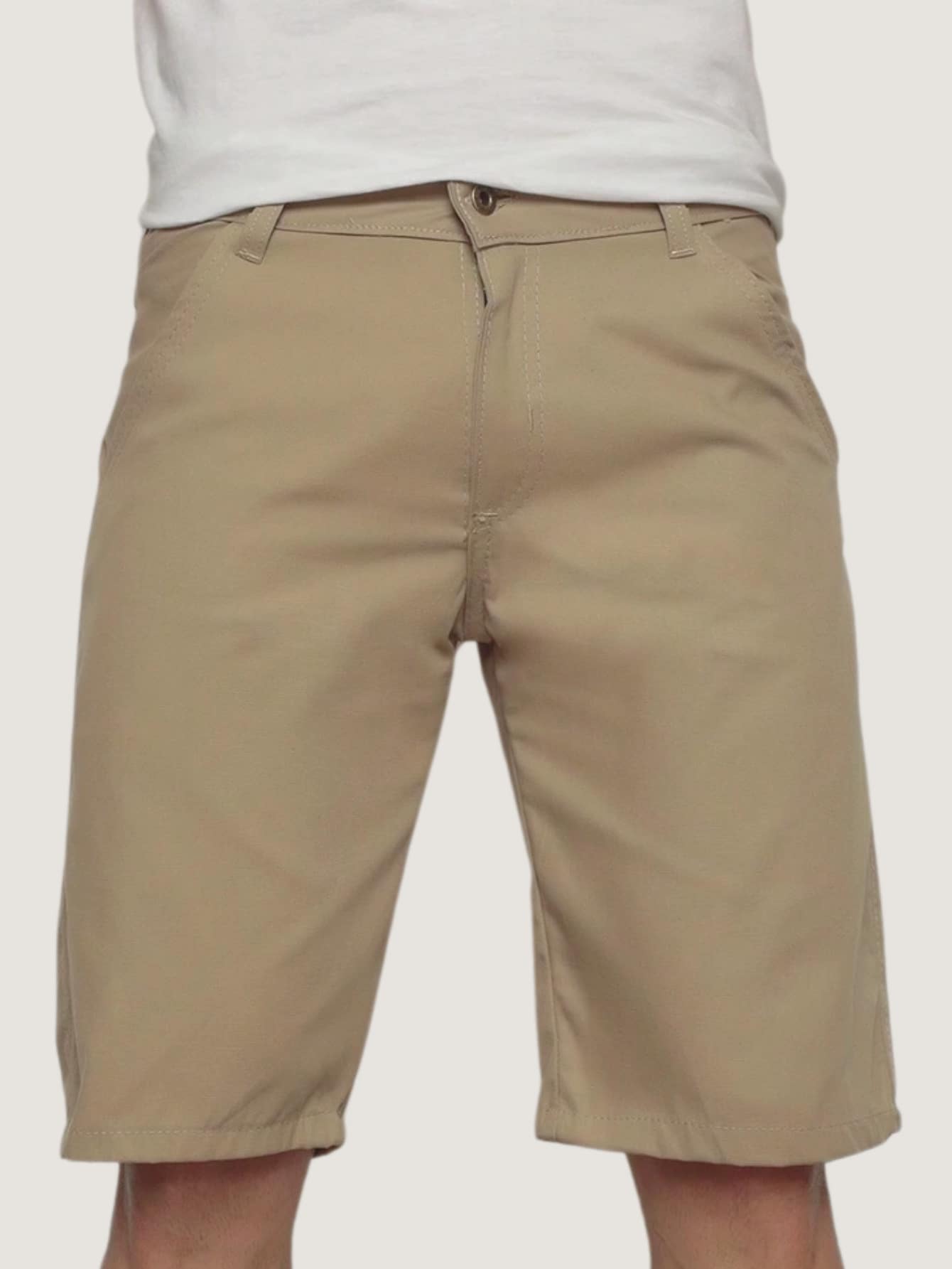 Bermudas Masculino Jeans Sarja Leve