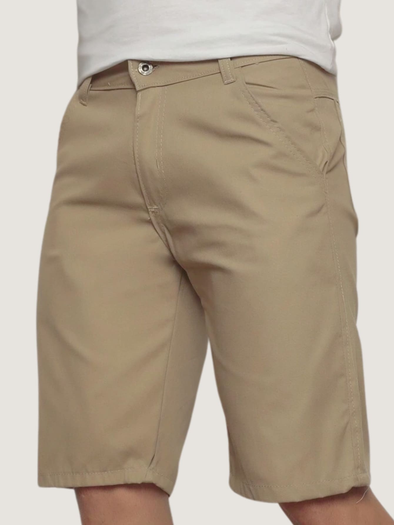 Bermudas Masculino Jeans Sarja Leve