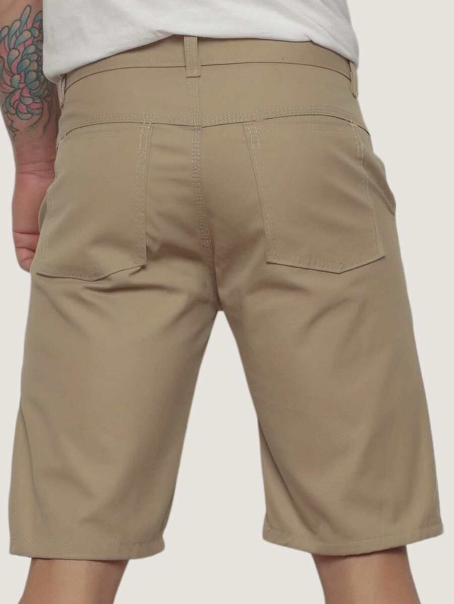 Bermudas Masculino Jeans Sarja Leve