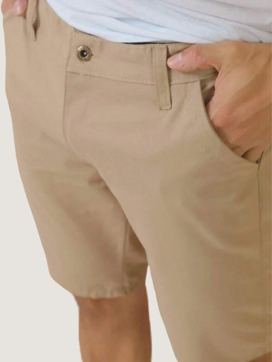 Bermudas Masculino Jeans Sarja Leve