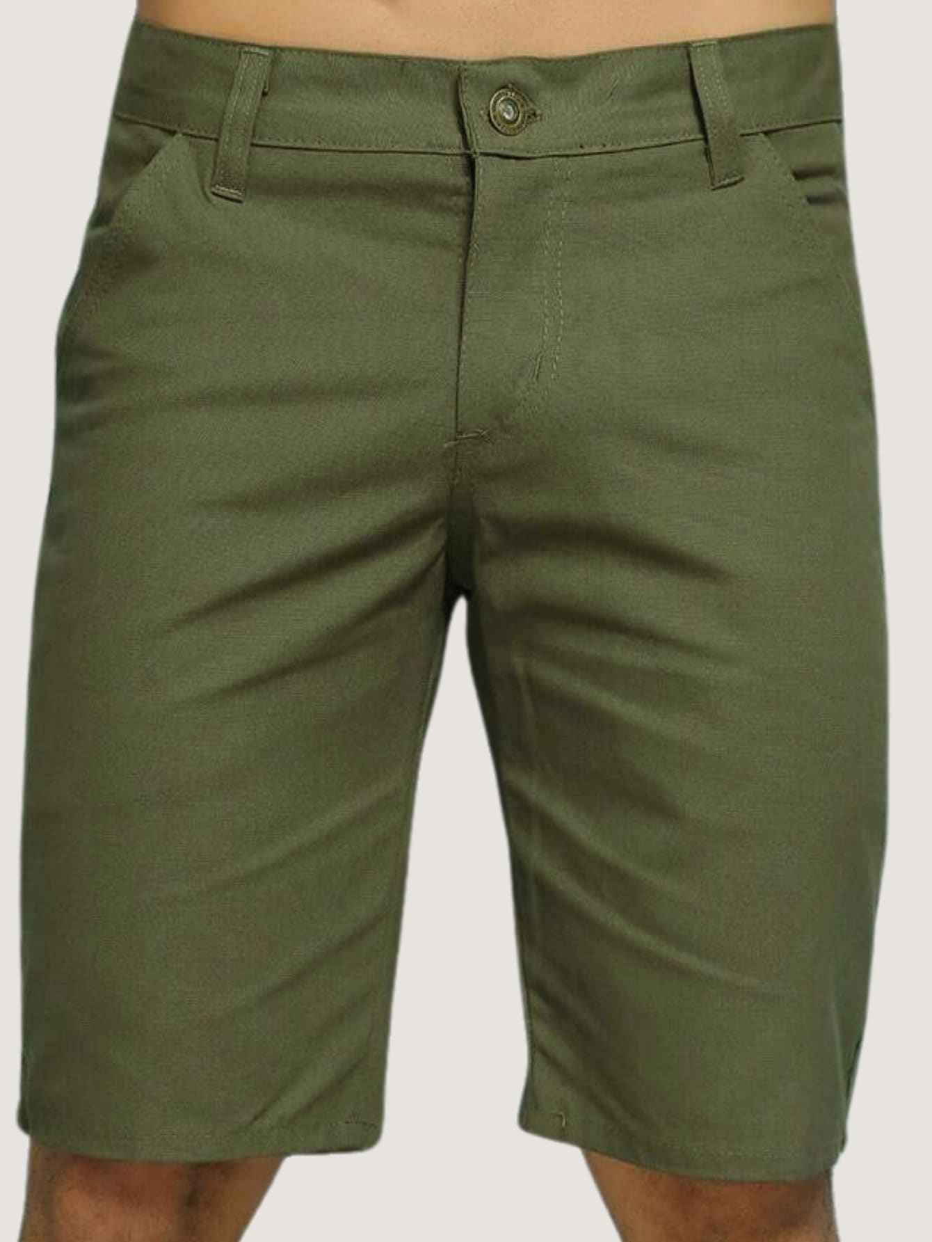 Bermudas Masculino Jeans Sarja Leve