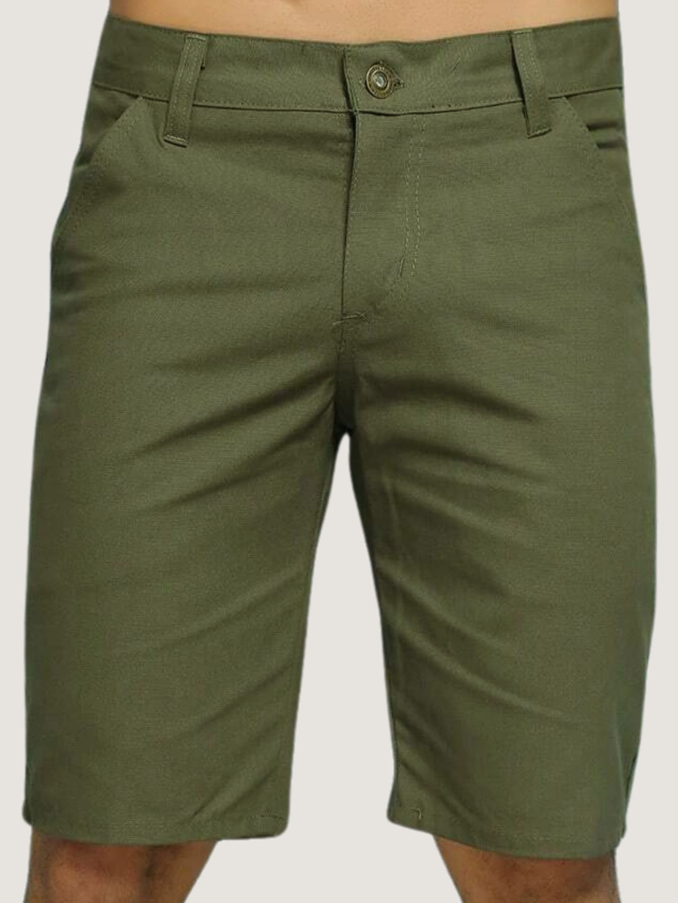 Bermudas Masculino Jeans Sarja Leve