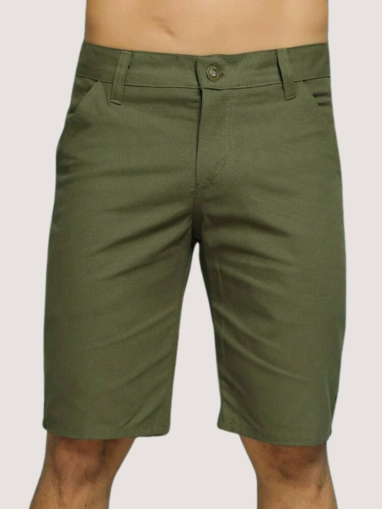 Bermudas Masculino Jeans Sarja Leve