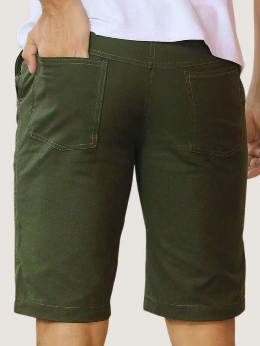 Bermudas Masculino Jeans Sarja Leve