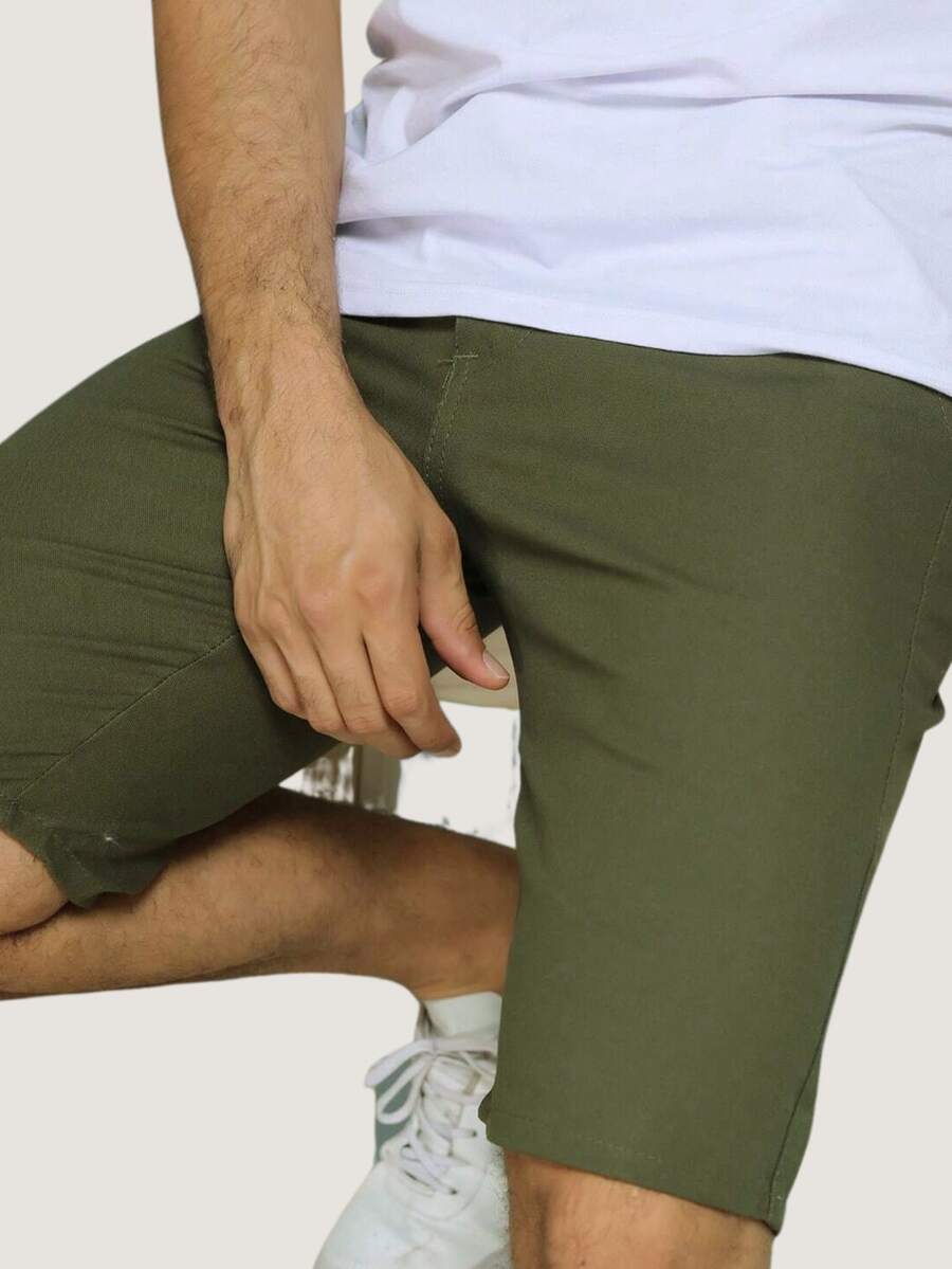 Bermudas Masculino Jeans Sarja Leve