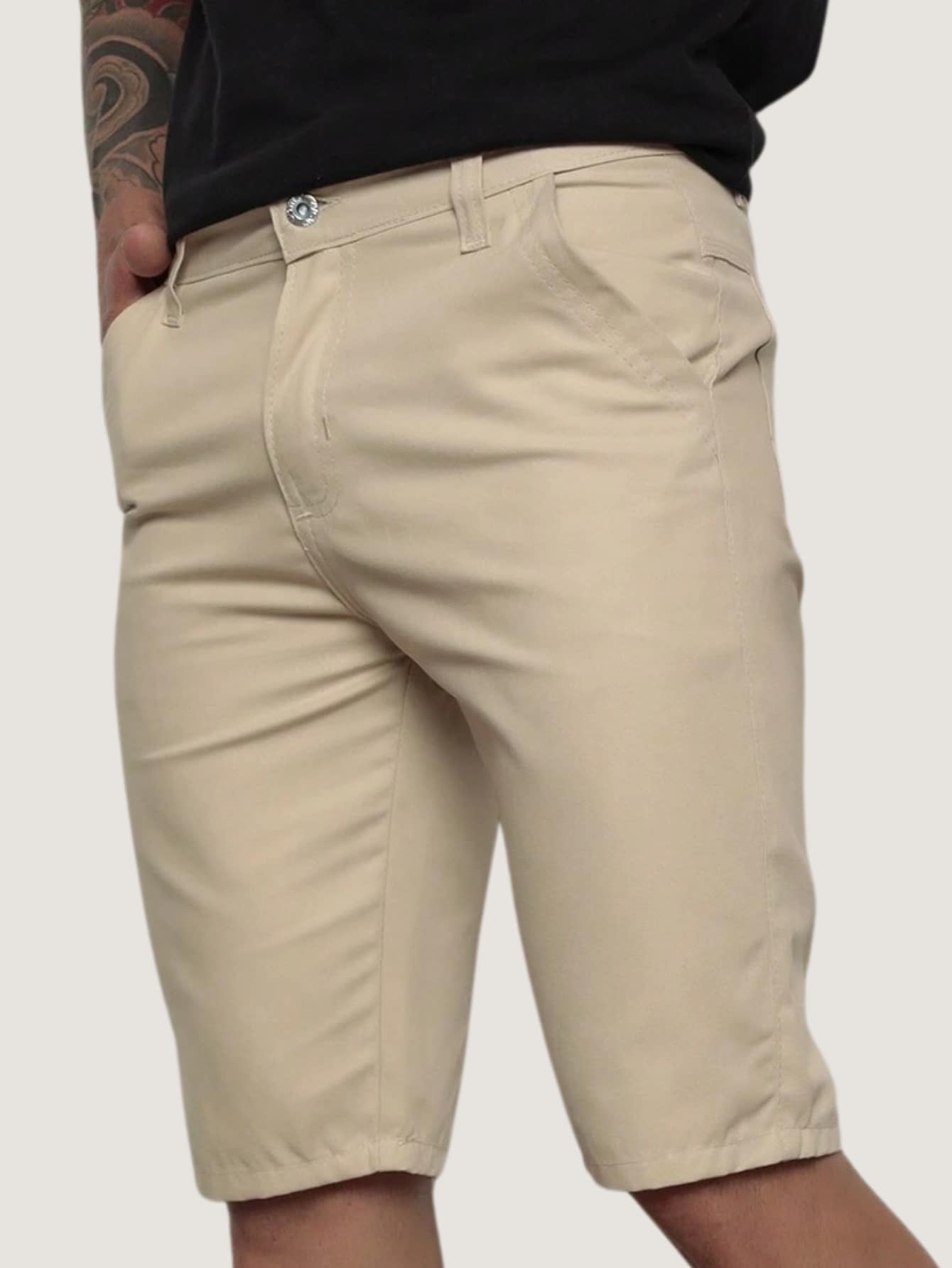 Bermudas Masculino Jeans Sarja Leve